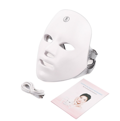 7-Color LED Facial Mask for Skin Care (Single Unit)