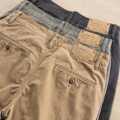 2023 Men's Casual Loose Fit Cotton Cargo Pants