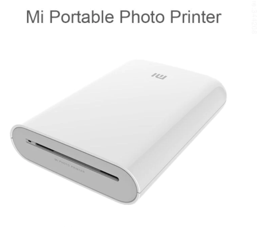 Xiaomi Portable Mini Bluetooth Photo Printer (One Piece)